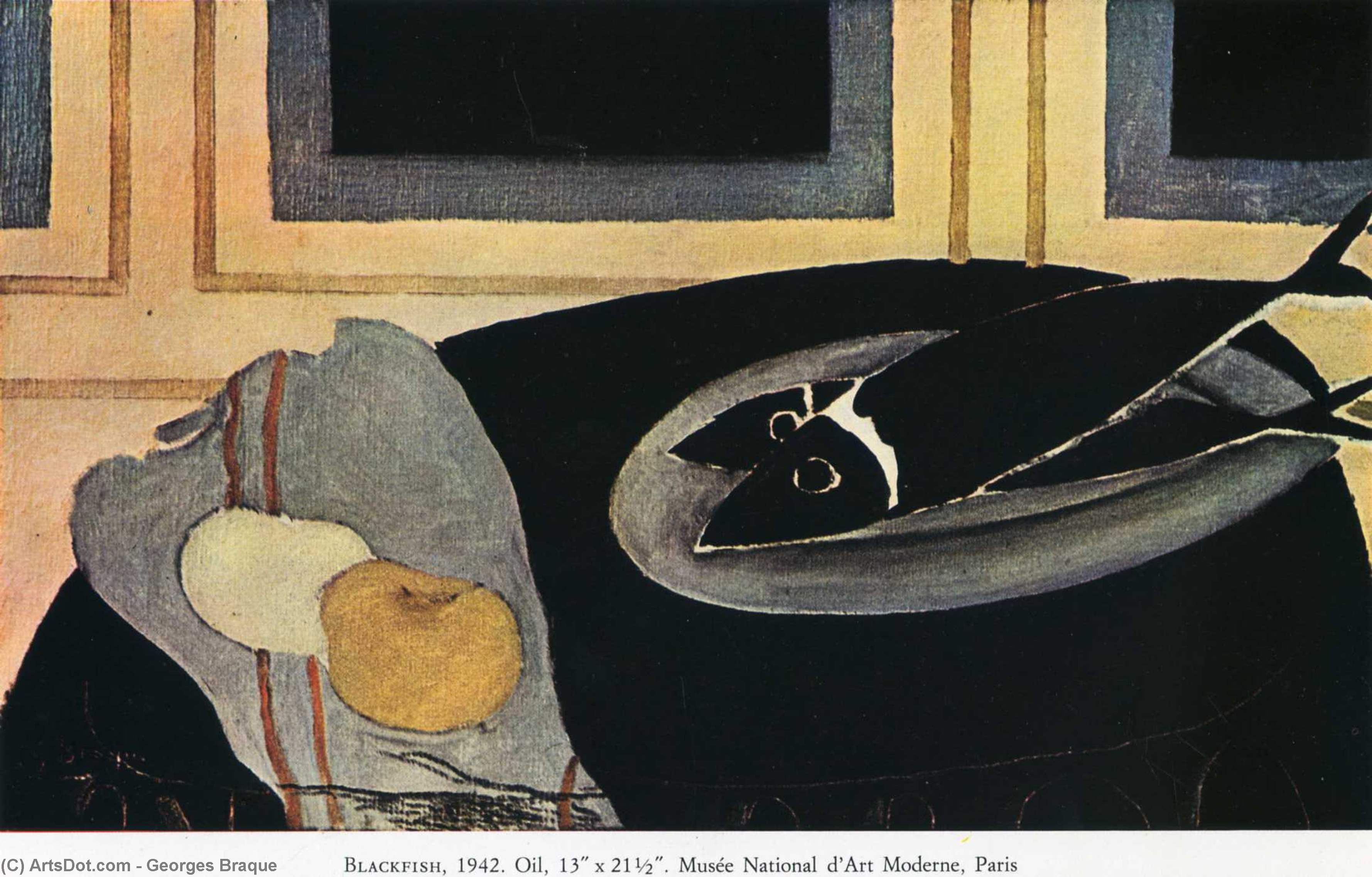 Wikioo.org - สารานุกรมวิจิตรศิลป์ - จิตรกรรม Georges Braque - untitled (8923)