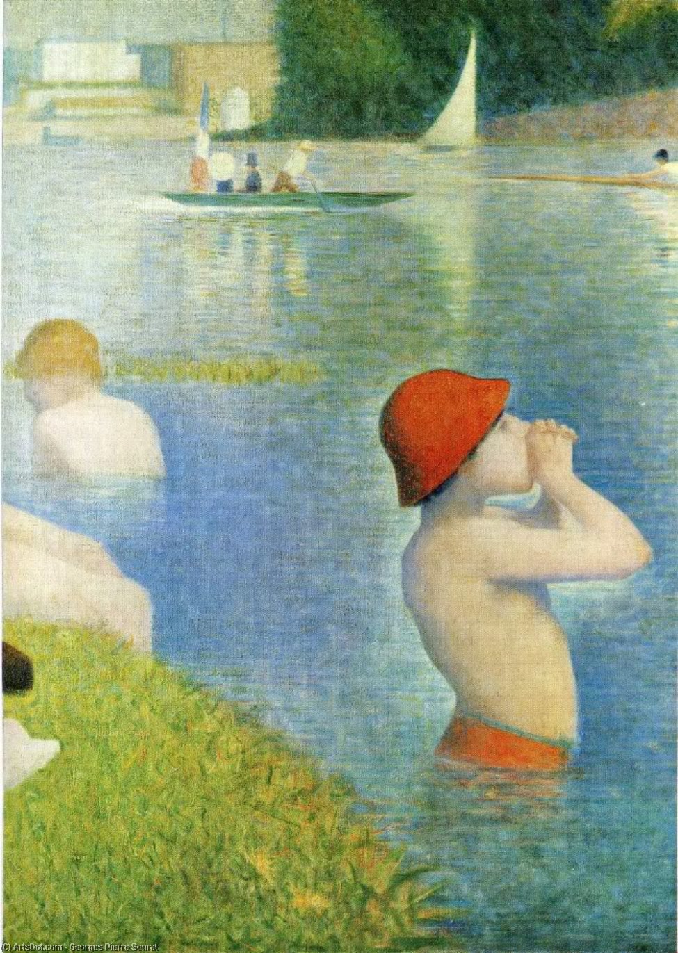 Wikioo.org - The Encyclopedia of Fine Arts - Painting, Artwork by Georges Pierre Seurat - untitled (4022)