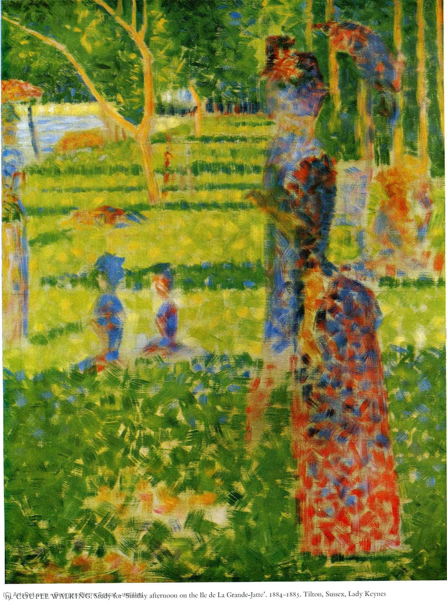 Wikioo.org - The Encyclopedia of Fine Arts - Painting, Artwork by Georges Pierre Seurat - untitled