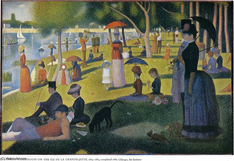 Wikioo.org - The Encyclopedia of Fine Arts - Painting, Artwork by Georges Pierre Seurat - untitled (4549)