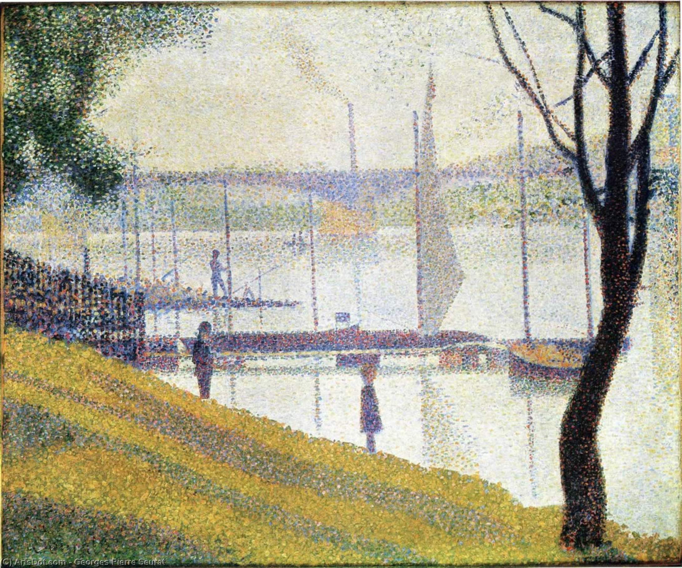 Wikioo.org - The Encyclopedia of Fine Arts - Painting, Artwork by Georges Pierre Seurat - untitled (7518)
