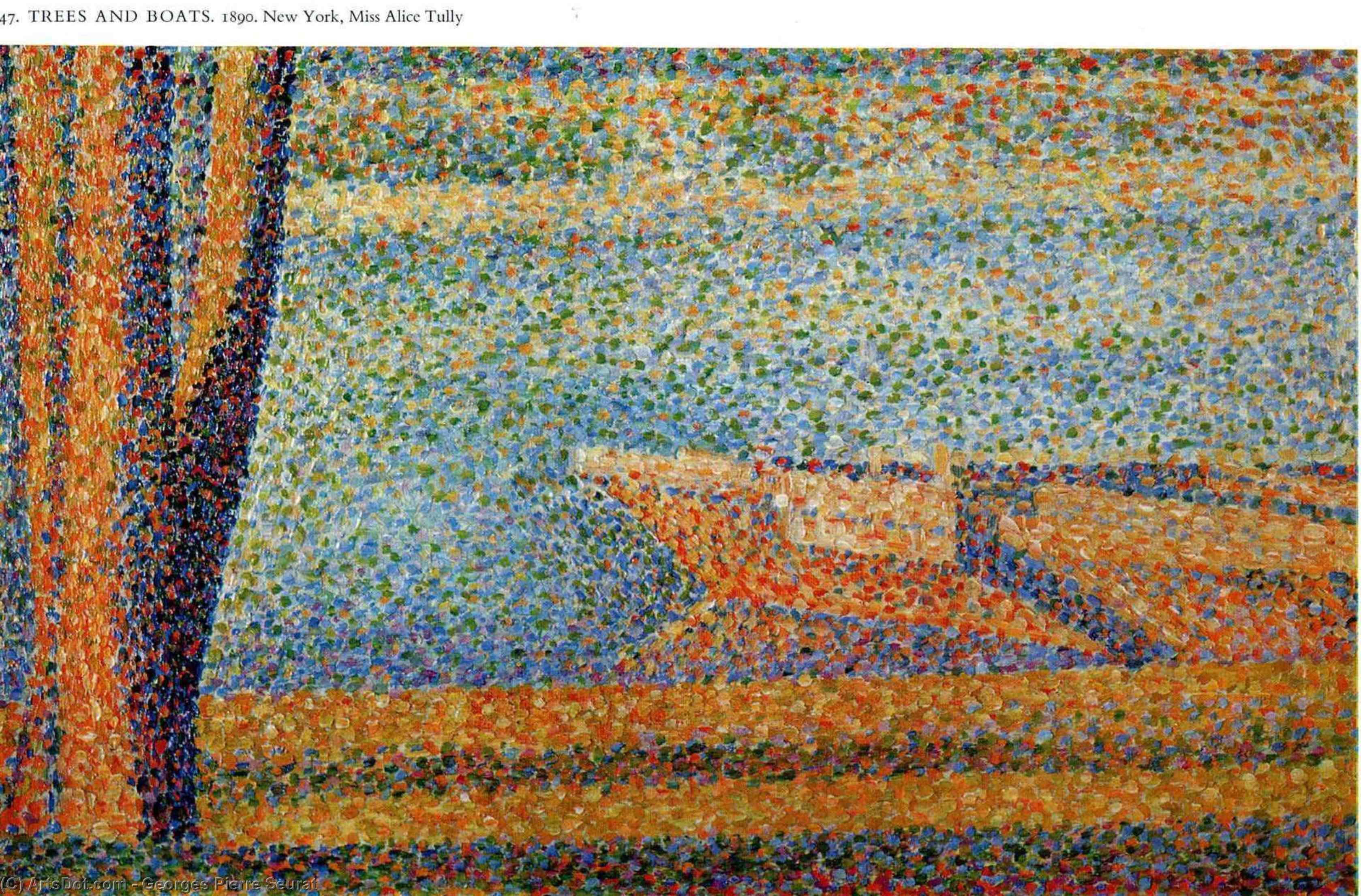 Wikioo.org – L'Encyclopédie des Beaux Arts - Peinture, Oeuvre de Georges Pierre Seurat - sanstitre 2872