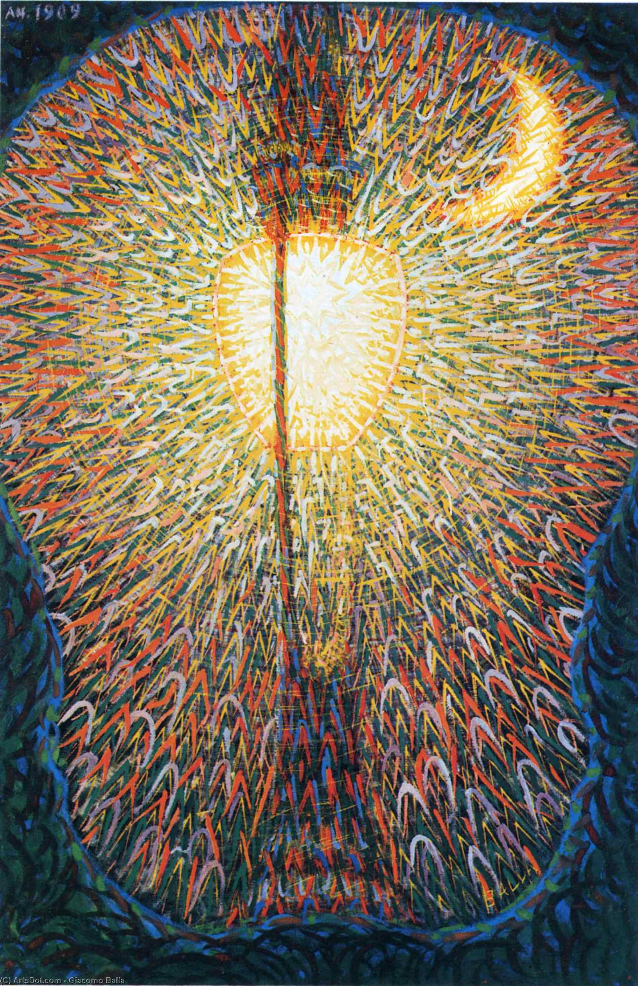 Wikioo.org - The Encyclopedia of Fine Arts - Painting, Artwork by Giacomo Balla - untitled (7737)