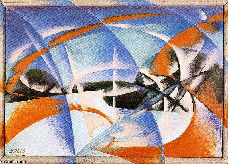 Wikioo.org - The Encyclopedia of Fine Arts - Painting, Artwork by Giacomo Balla - untitled (920)