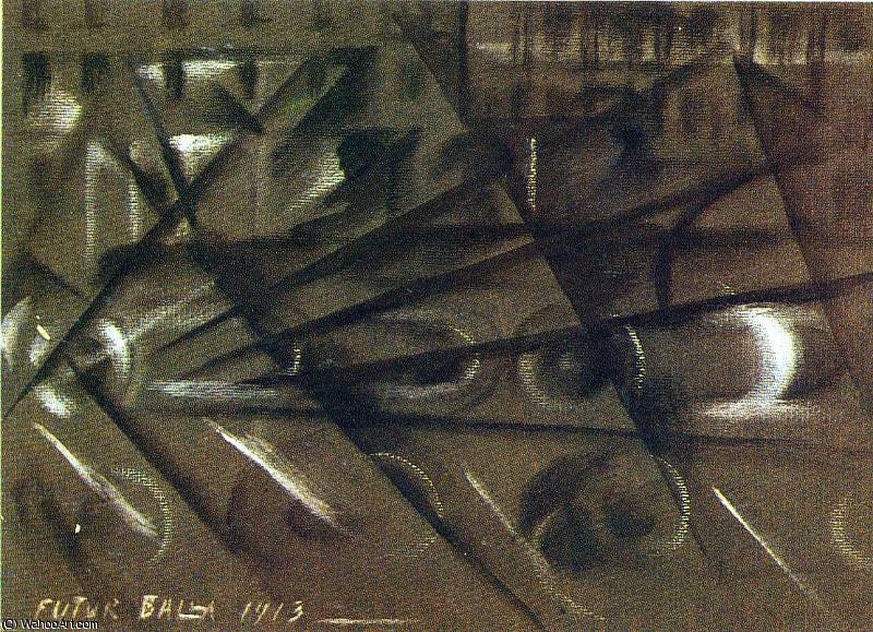 WikiOO.org - Енциклопедия за изящни изкуства - Живопис, Произведения на изкуството Giacomo Balla - untitled (8410)