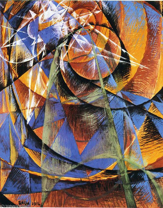 WikiOO.org - Енциклопедия за изящни изкуства - Живопис, Произведения на изкуството Giacomo Balla - untitled (7547)