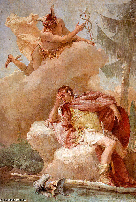 Wikioo.org – L'Encyclopédie des Beaux Arts - Peinture, Oeuvre de Giovanni Battista Tiepolo - sans titre (5201)