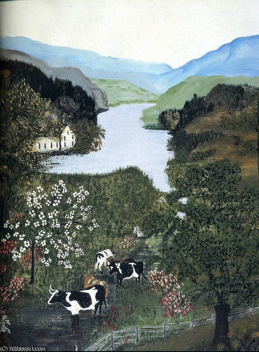 Wikioo.org - The Encyclopedia of Fine Arts - Painting, Artwork by Grandma Moses (Anna Robertson) - untitled (4339)