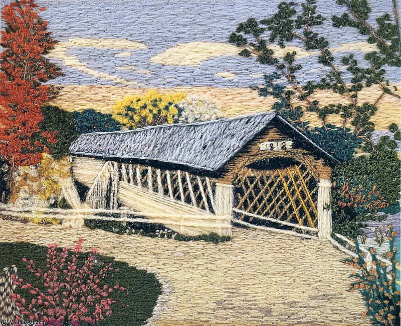 Wikioo.org - The Encyclopedia of Fine Arts - Painting, Artwork by Grandma Moses (Anna Robertson) - untitled (5220)