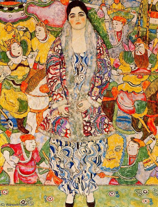 WikiOO.org – 美術百科全書 - 繪畫，作品 Gustav Klimt - 无 3791