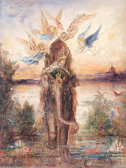 Wikioo.org - The Encyclopedia of Fine Arts - Painting, Artwork by Gustave Moreau - untitled (2903)