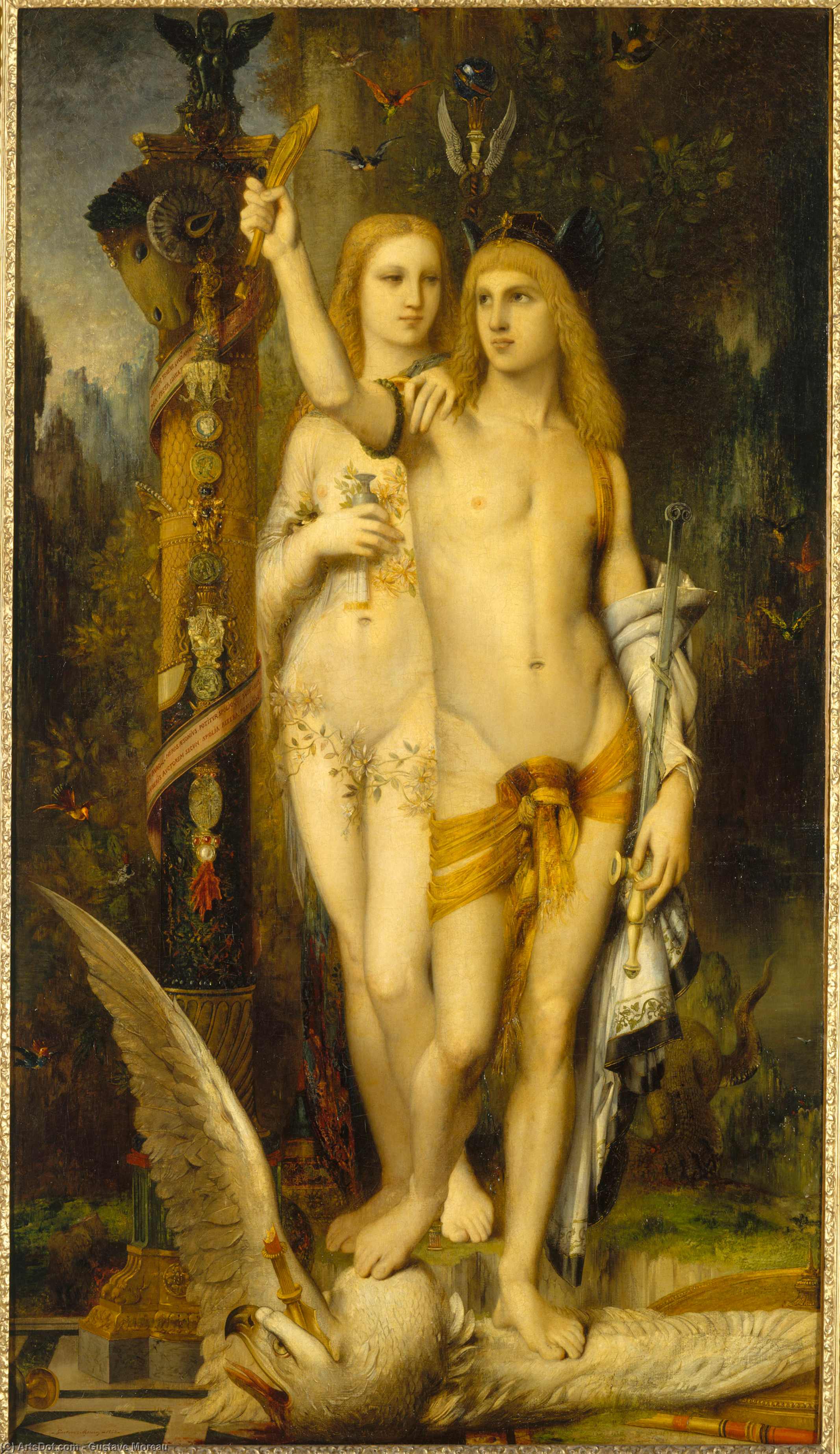 Wikioo.org - The Encyclopedia of Fine Arts - Painting, Artwork by Gustave Moreau - untitled (9468)