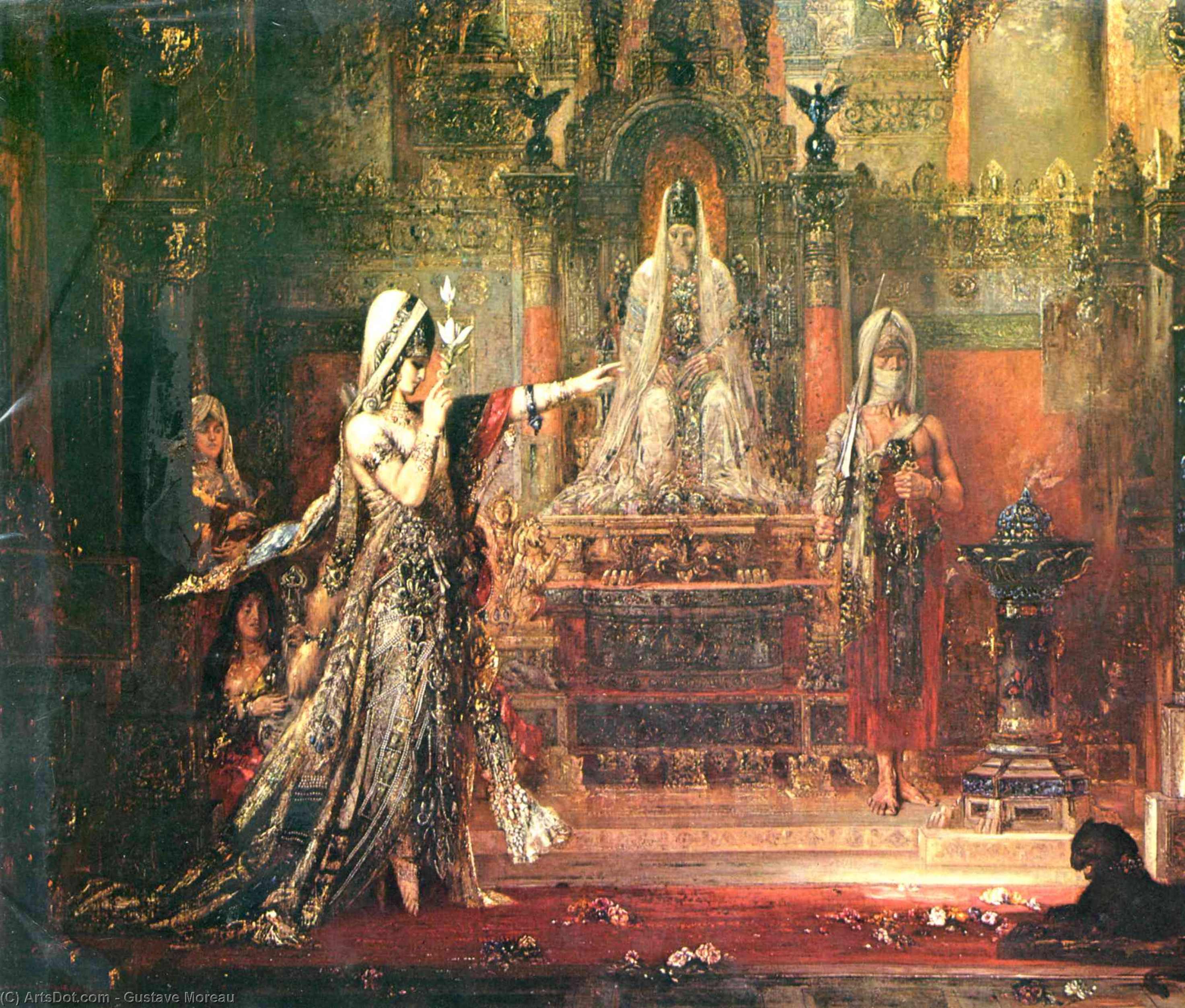 Wikioo.org - The Encyclopedia of Fine Arts - Painting, Artwork by Gustave Moreau - untitled (544)