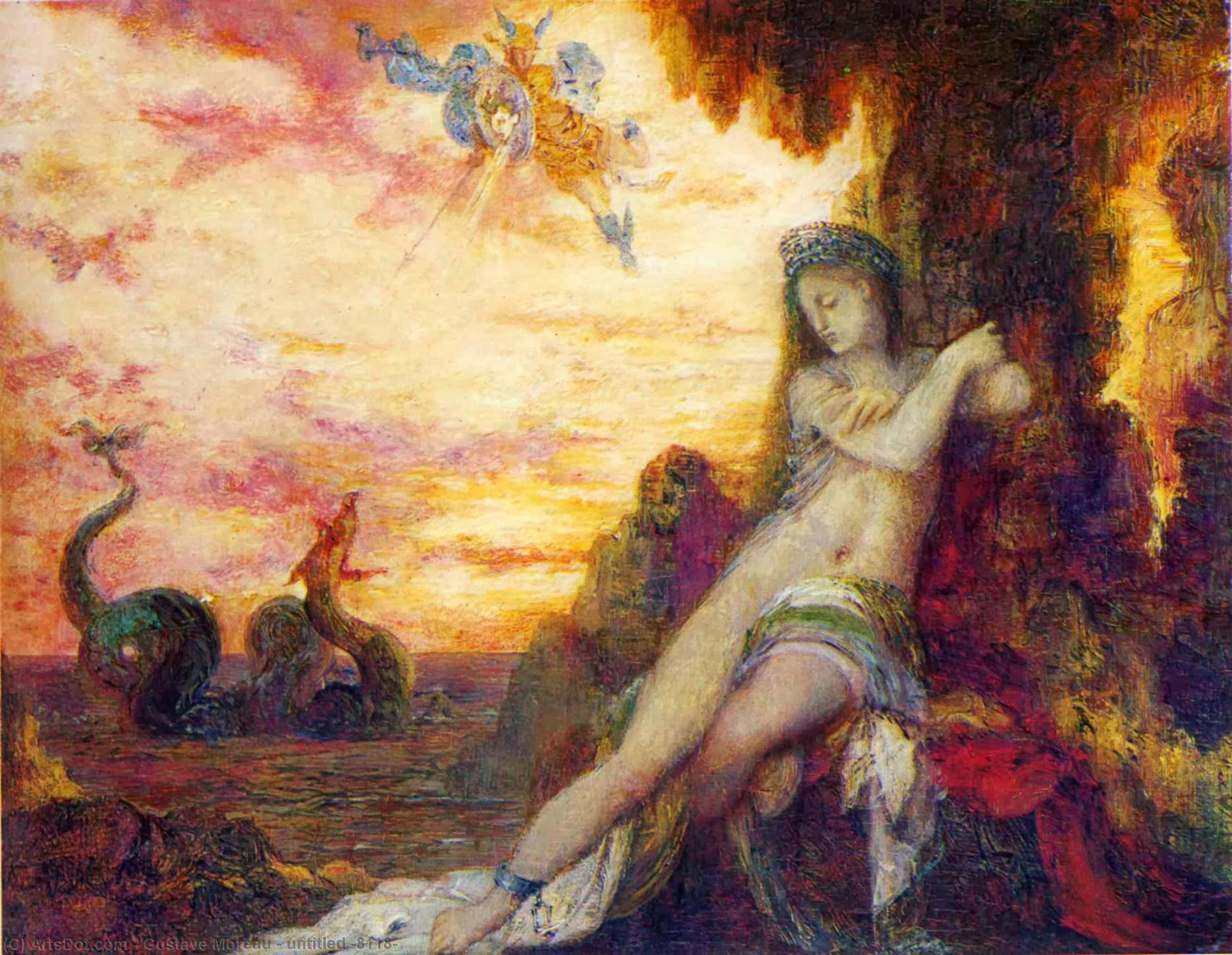 Wikioo.org - The Encyclopedia of Fine Arts - Painting, Artwork by Gustave Moreau - untitled (8118)
