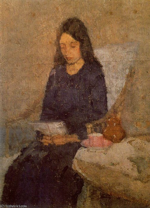 Wikioo.org - The Encyclopedia of Fine Arts - Painting, Artwork by Gwen John - untitled (7990)