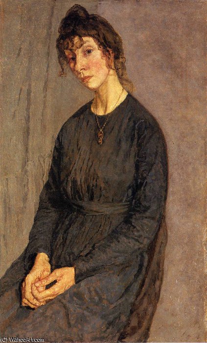 Wikioo.org - The Encyclopedia of Fine Arts - Painting, Artwork by Gwen John - untitled (463)