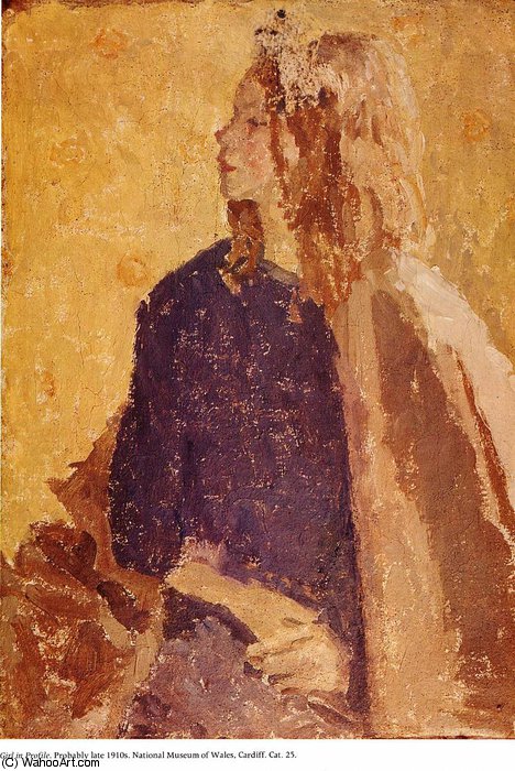 Wikioo.org - The Encyclopedia of Fine Arts - Painting, Artwork by Gwen John - untitled (2601)