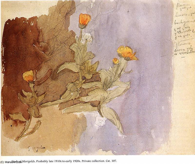 Wikioo.org – L'Encyclopédie des Beaux Arts - Peinture, Oeuvre de Gwen John - sans titre (6436)