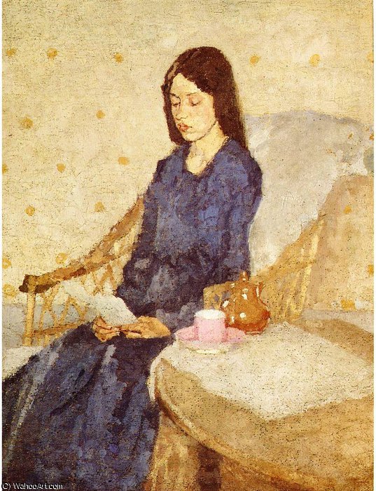 Wikioo.org - The Encyclopedia of Fine Arts - Painting, Artwork by Gwen John - untitled (4505)