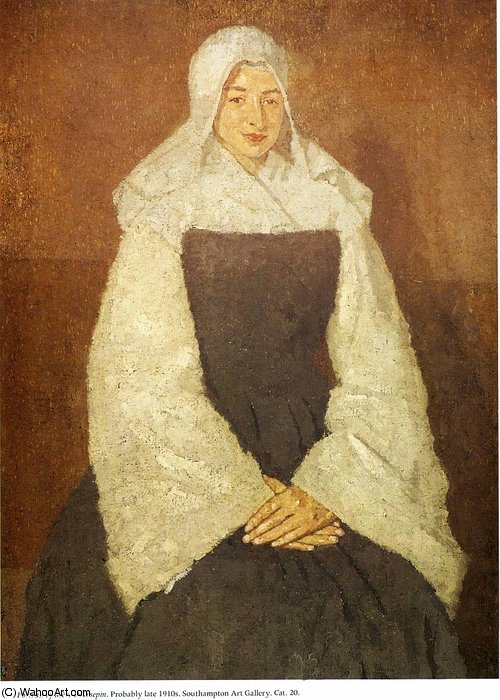 Wikioo.org - The Encyclopedia of Fine Arts - Painting, Artwork by Gwen John - untitled (8923)