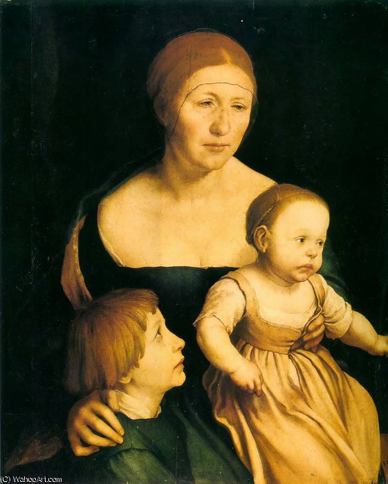 Wikioo.org - สารานุกรมวิจิตรศิลป์ - จิตรกรรม Hans Holbein The Younger - untitled (4805)