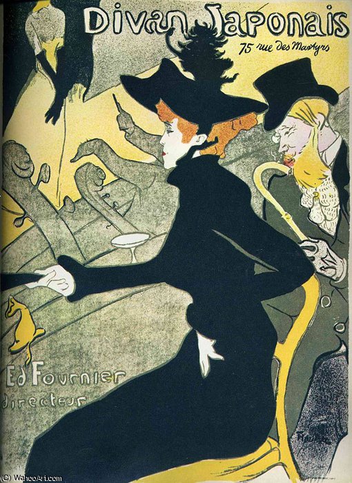Wikioo.org – La Enciclopedia de las Bellas Artes - Pintura, Obras de arte de Henri De Toulouse Lautrec - sin título (20)