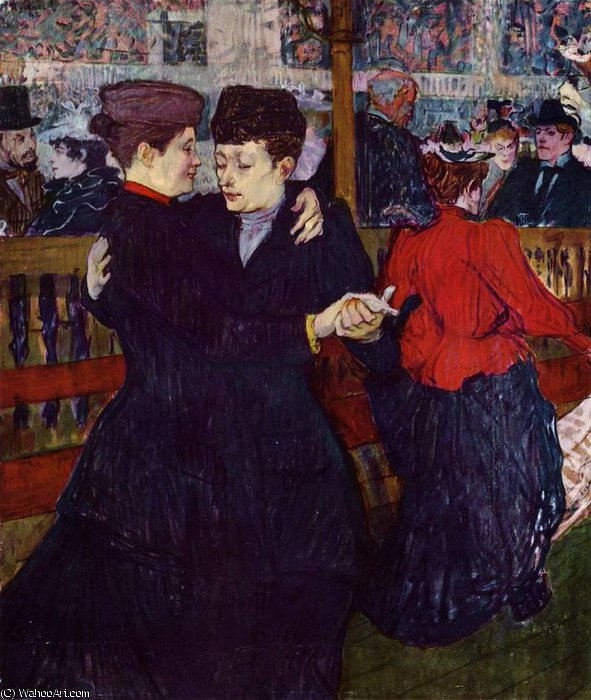 Wikioo.org – La Enciclopedia de las Bellas Artes - Pintura, Obras de arte de Henri De Toulouse Lautrec - sin título (5567)