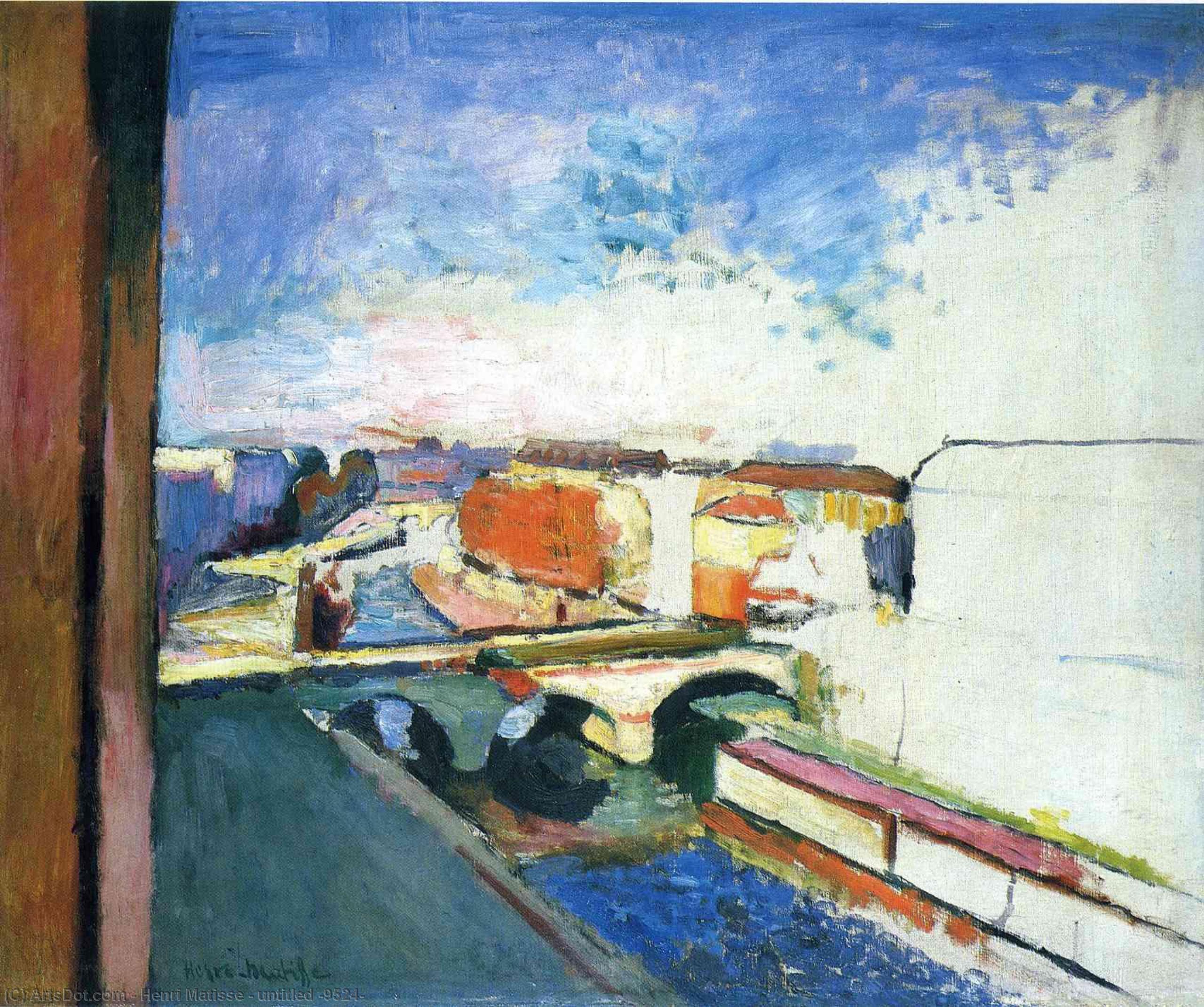 Wikioo.org – La Enciclopedia de las Bellas Artes - Pintura, Obras de arte de Henri Matisse - Sin título 9524