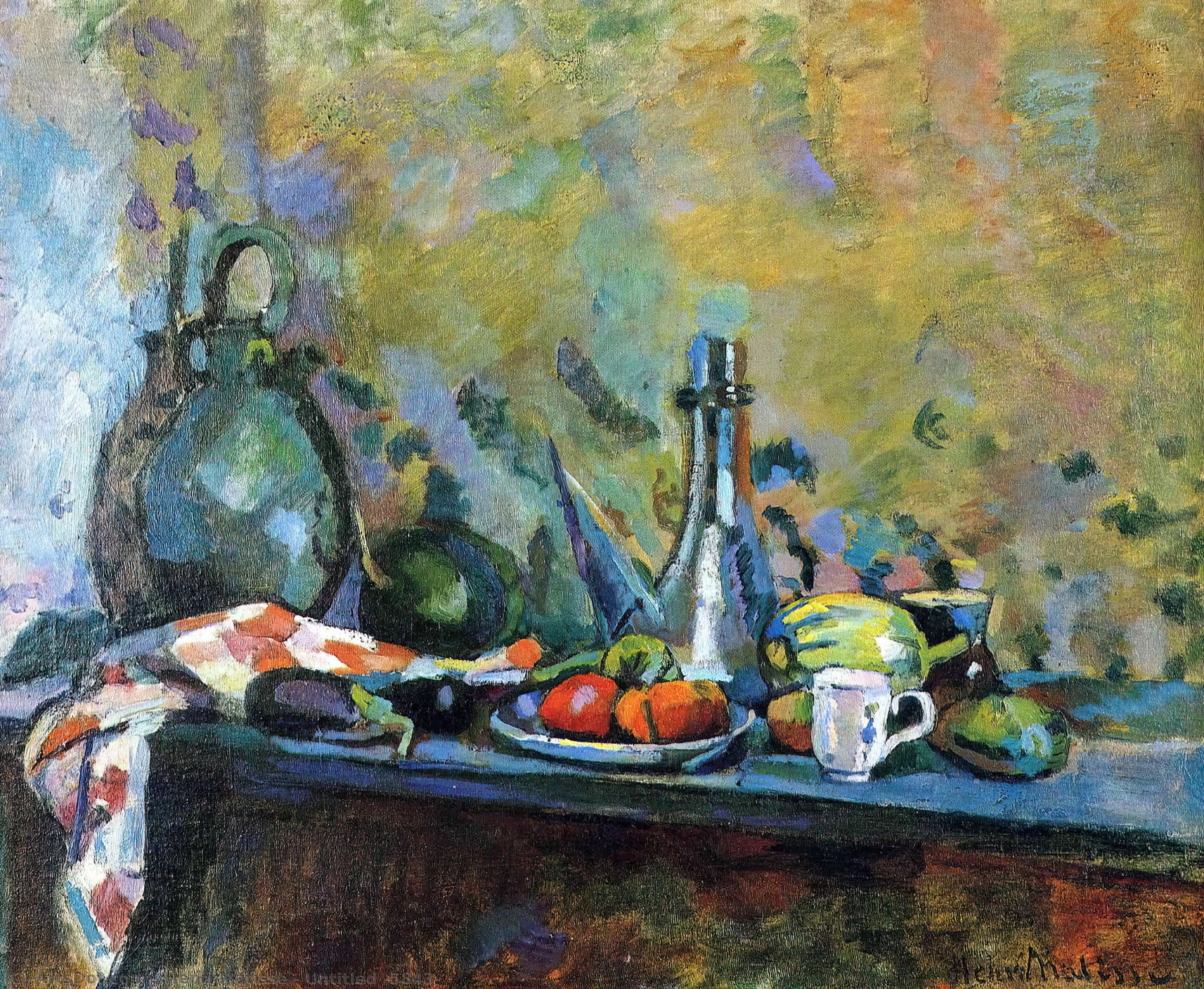 WikiOO.org - Енциклопедія образотворчого мистецтва - Живопис, Картини
 Henri Matisse - Untitled (5843)