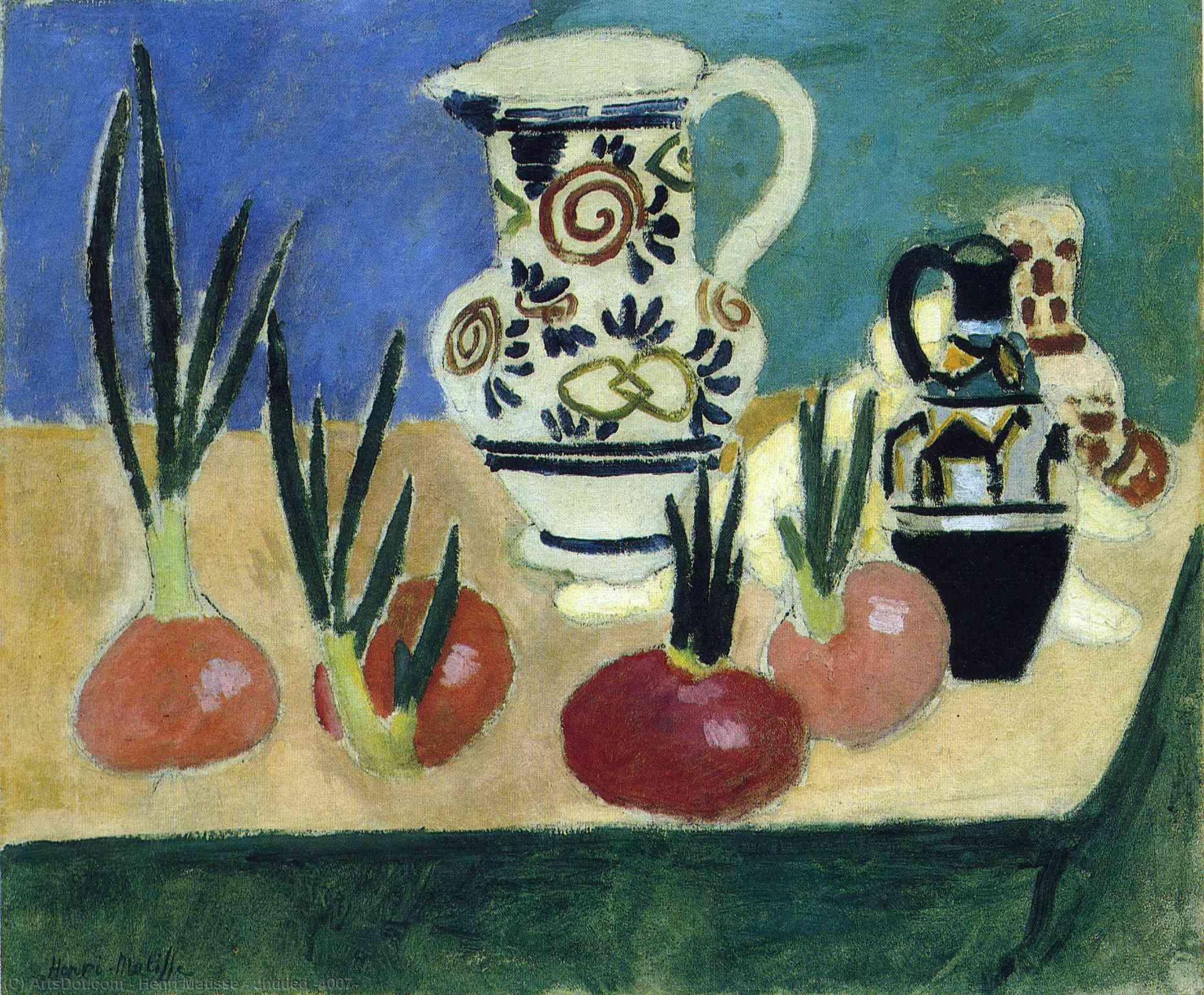Wikioo.org - Bách khoa toàn thư về mỹ thuật - Vẽ tranh, Tác phẩm nghệ thuật Henri Matisse - untitled (4007)