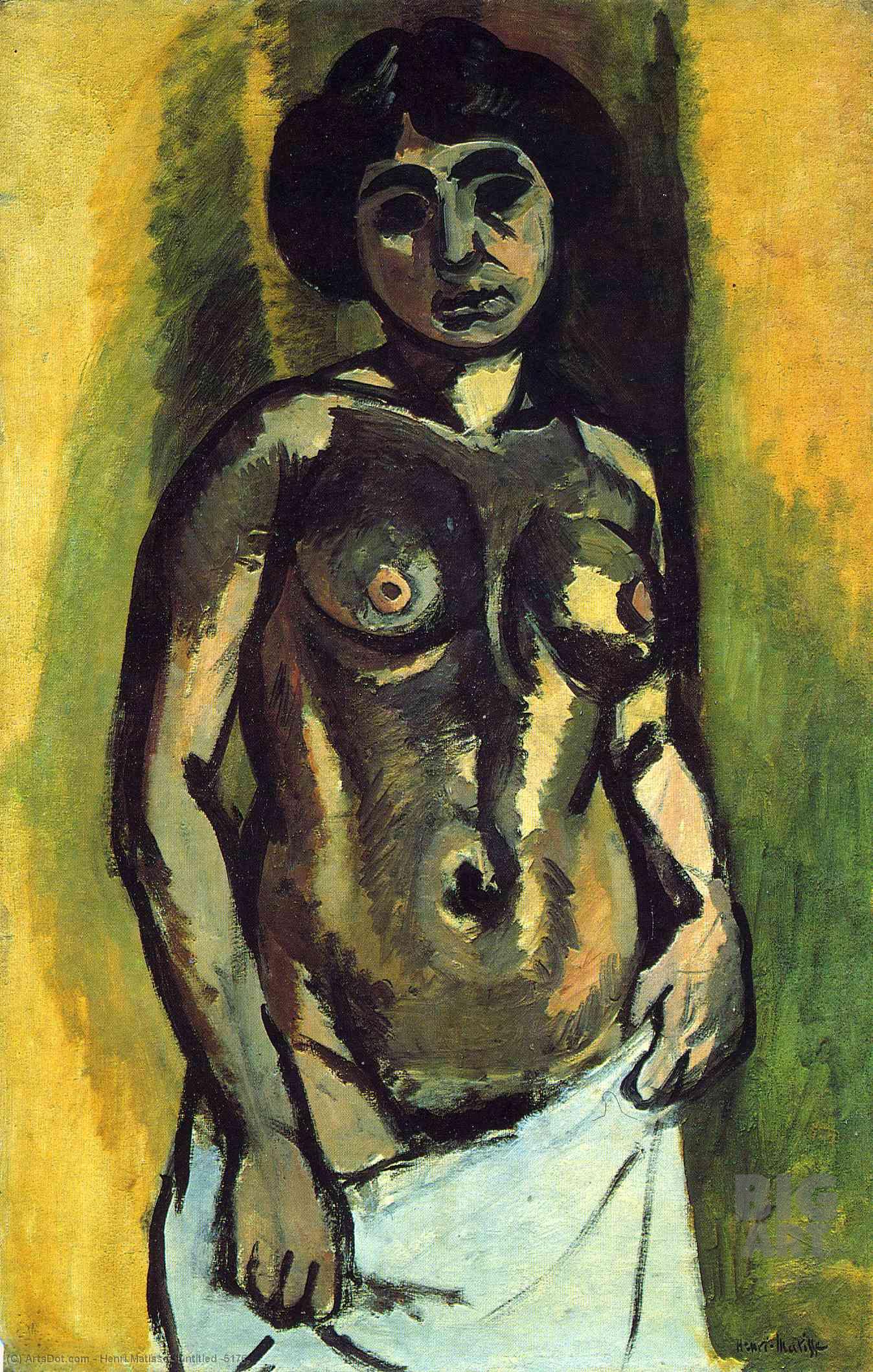 WikiOO.org - Енциклопедія образотворчого мистецтва - Живопис, Картини
 Henri Matisse - untitled (5176)