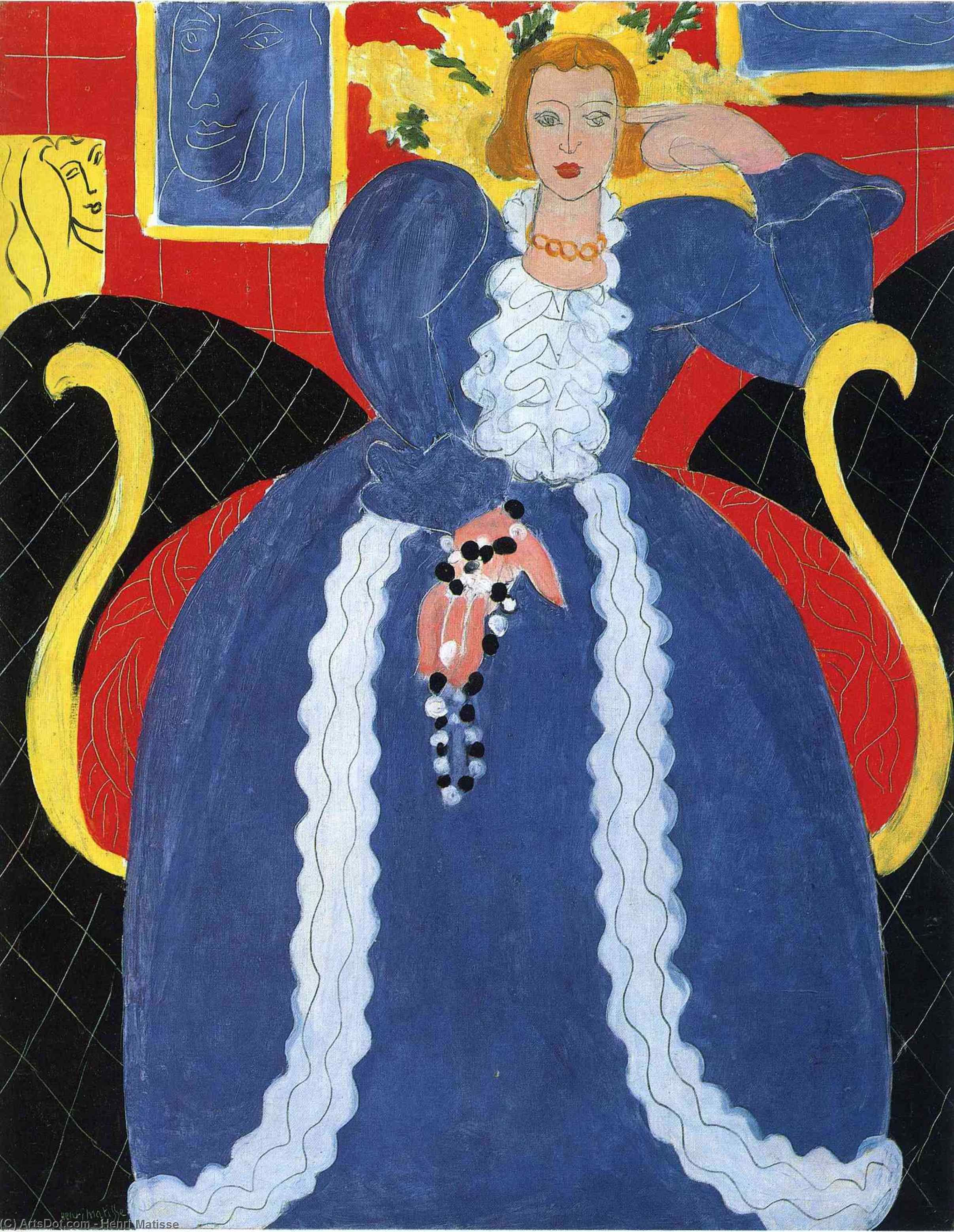 Wikioo.org - สารานุกรมวิจิตรศิลป์ - จิตรกรรม Henri Matisse - untitled (408)
