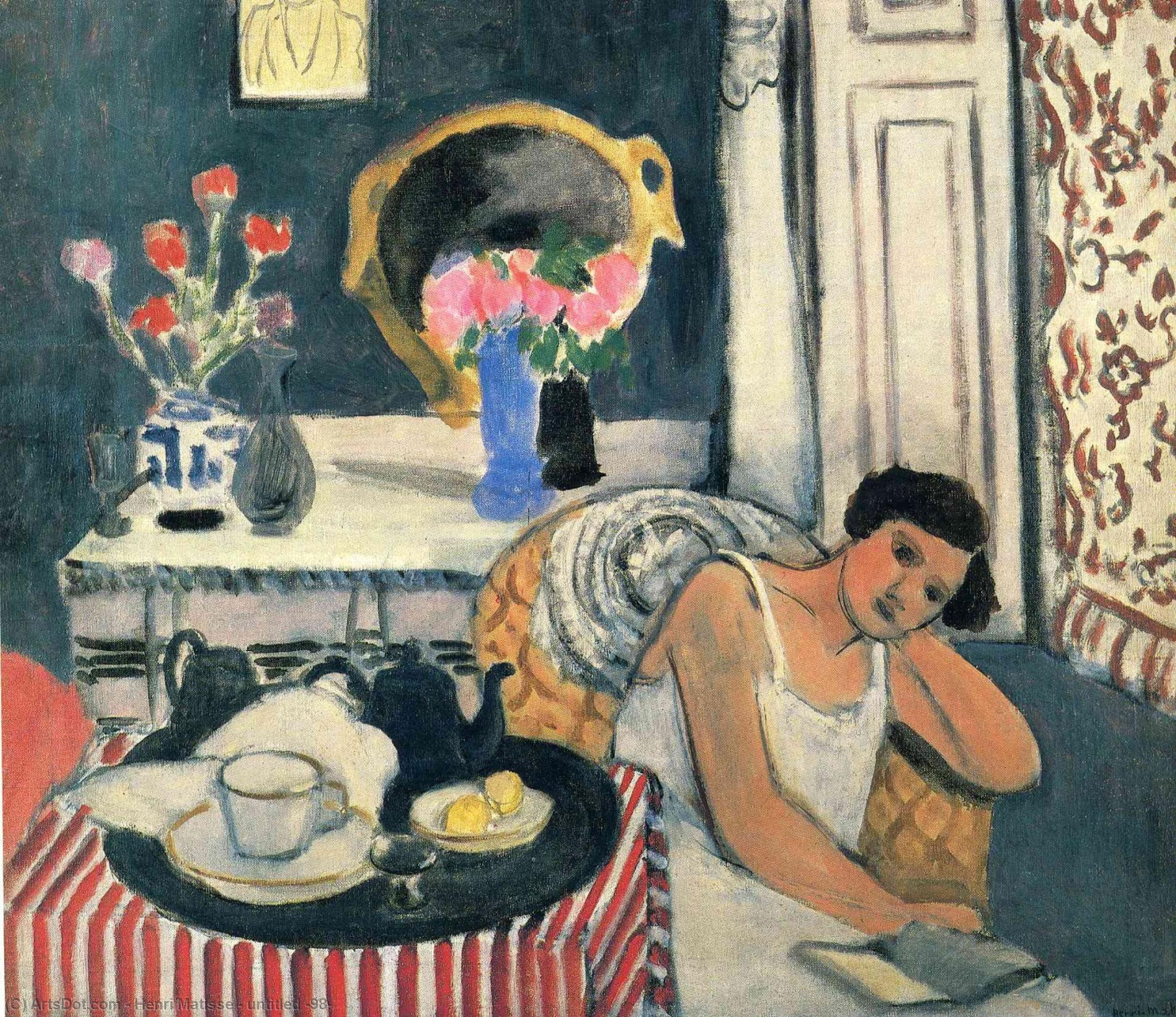 Wikioo.org - The Encyclopedia of Fine Arts - Painting, Artwork by Henri Matisse - untitled (98)
