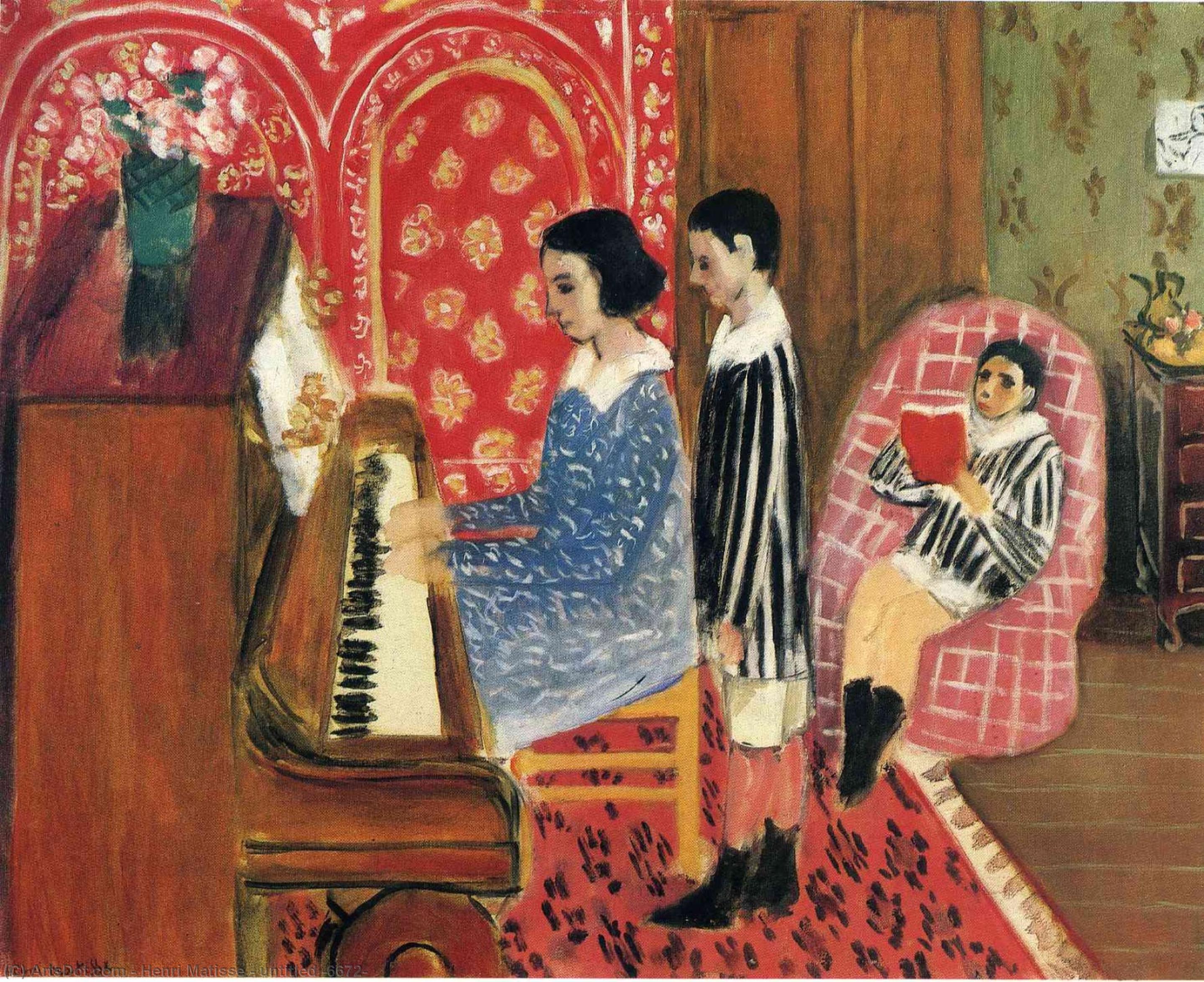 Wikioo.org - The Encyclopedia of Fine Arts - Painting, Artwork by Henri Matisse - untitled (6672)