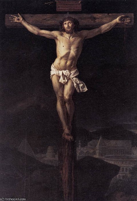 WikiOO.org – 美術百科全書 - 繪畫，作品 Jacques Louis David -  无 (6552)