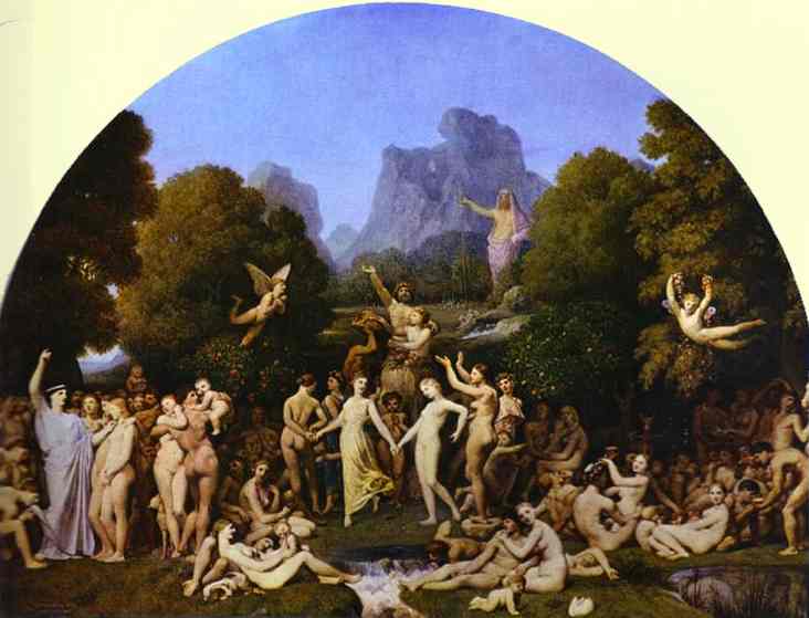 Wikioo.org – L'Encyclopédie des Beaux Arts - Peinture, Oeuvre de Jean Auguste Dominique Ingres - sans titre (5727)