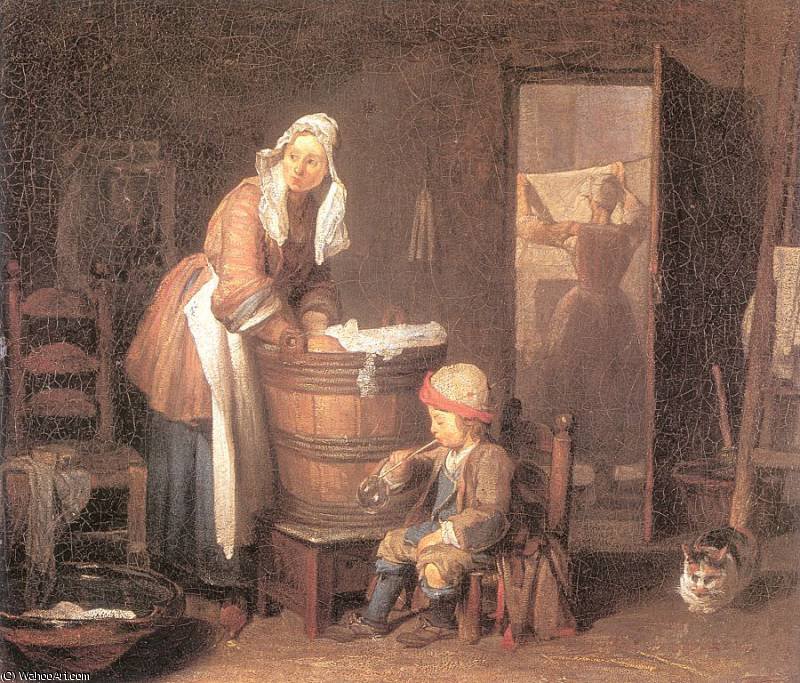 Wikioo.org - The Encyclopedia of Fine Arts - Painting, Artwork by Jean-Baptiste Simeon Chardin - untitled (4761)