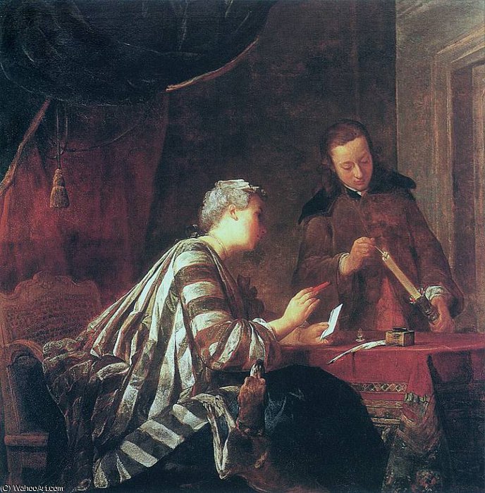 Wikioo.org – L'Encyclopédie des Beaux Arts - Peinture, Oeuvre de Jean-Baptiste Simeon Chardin - sans titre (314)