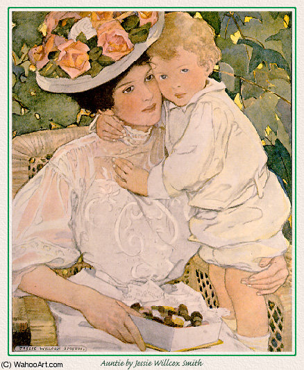 Wikioo.org - The Encyclopedia of Fine Arts - Painting, Artwork by Jessie Willcox Smith - untitled (3855)