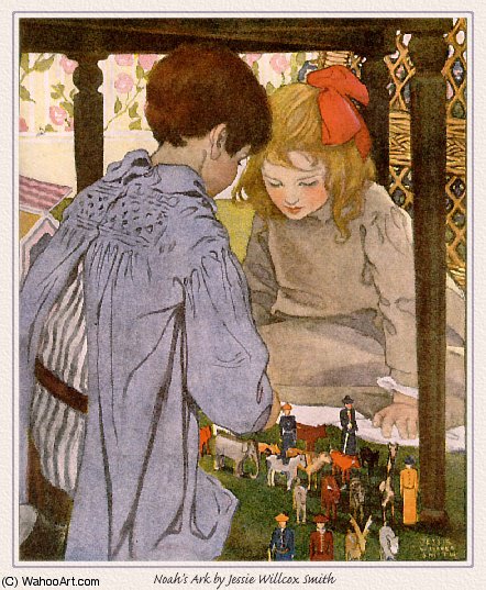 Wikioo.org - The Encyclopedia of Fine Arts - Painting, Artwork by Jessie Willcox Smith - untitled (2210)