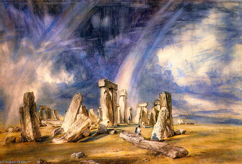 Wikioo.org - สารานุกรมวิจิตรศิลป์ - จิตรกรรม John Constable - untitled (4071)