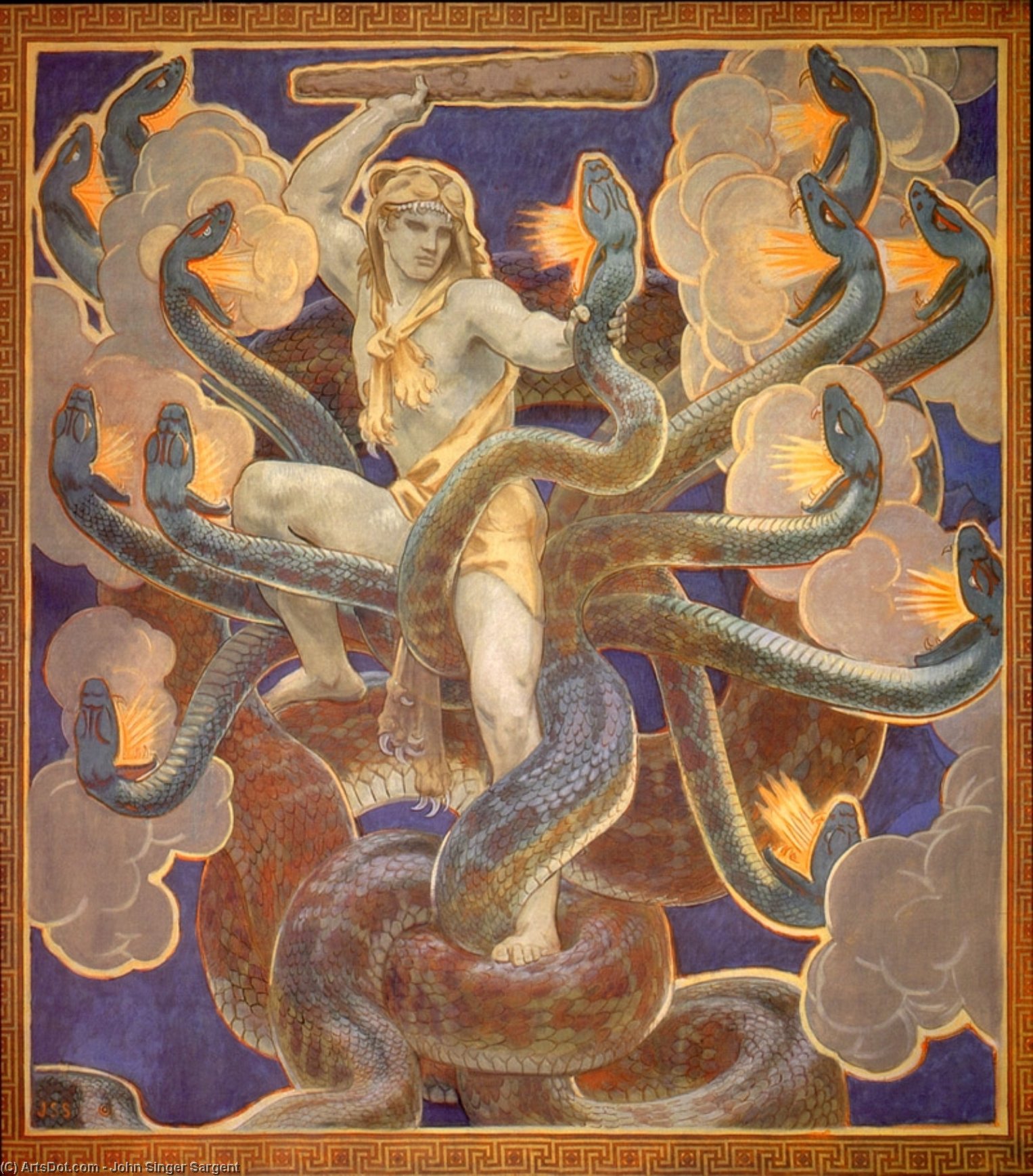 WikiOO.org - Енциклопедія образотворчого мистецтва - Живопис, Картини
 John Singer Sargent - hercules