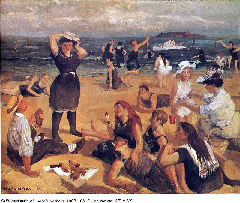 Wikioo.org - The Encyclopedia of Fine Arts - Painting, Artwork by John Sloan - untitled (5846)