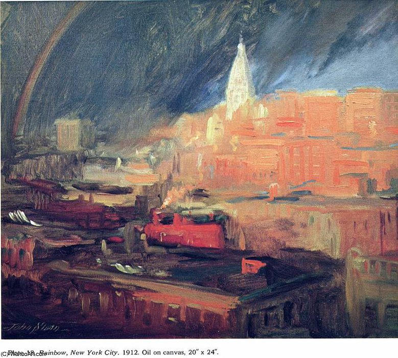 Wikioo.org - The Encyclopedia of Fine Arts - Painting, Artwork by John Sloan - untitled (1320)