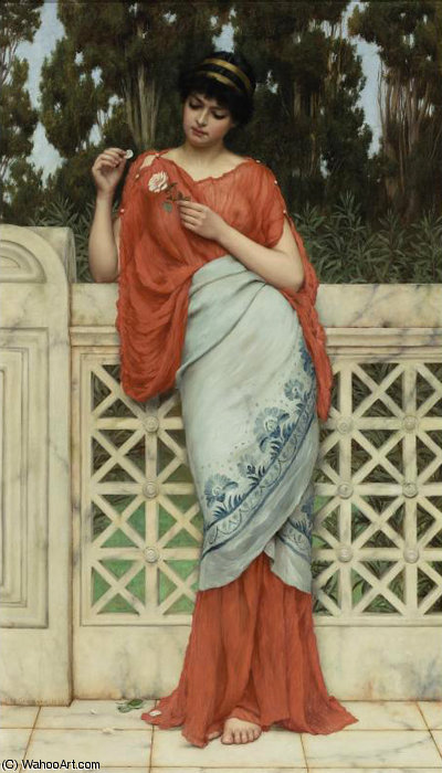 Wikioo.org - The Encyclopedia of Fine Arts - Painting, Artwork by John William Godward - untitled (575)