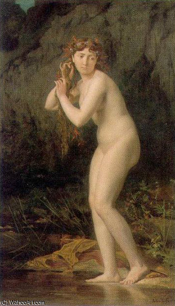 Wikioo.org - The Encyclopedia of Fine Arts - Painting, Artwork by Jules Joseph Lefebvre - untitled (4362)