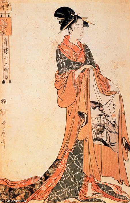 WikiOO.org - Encyclopedia of Fine Arts - Lukisan, Artwork Kitagawa Utamaro - untitled (1667)