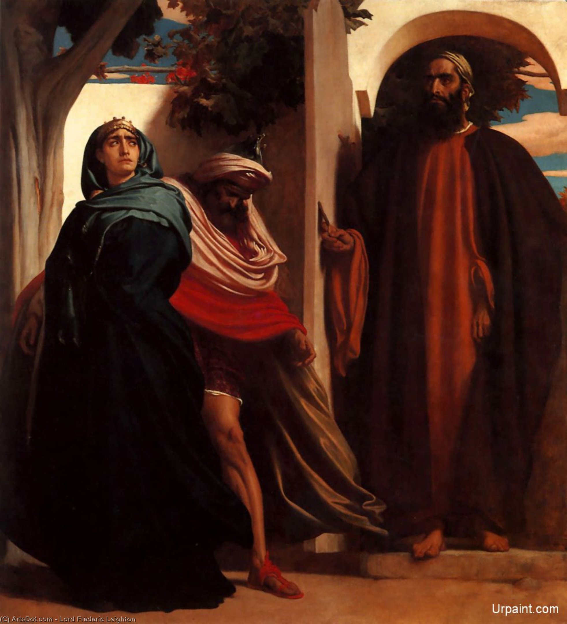 WikiOO.org - Encyclopedia of Fine Arts - Maľba, Artwork Lord Frederic Leighton - untitled (611)