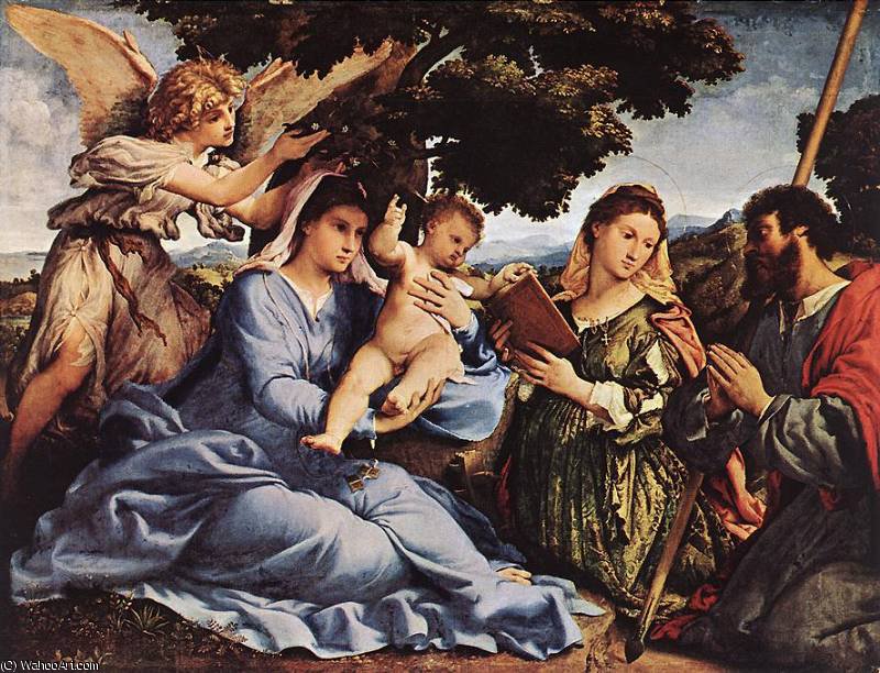 Wikioo.org – La Enciclopedia de las Bellas Artes - Pintura, Obras de arte de Lorenzo Lotto - sin título (2164)