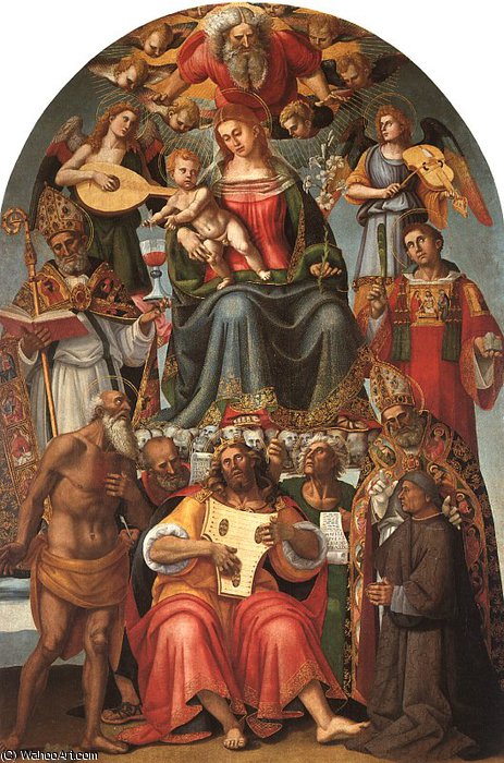 Wikioo.org – L'Enciclopedia delle Belle Arti - Pittura, Opere di Luca Signorelli - senza titolo (9551)